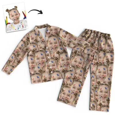 Giftlab — Custom Photo Pajamas Set Personalized Pyjamas Housewarming Gifts