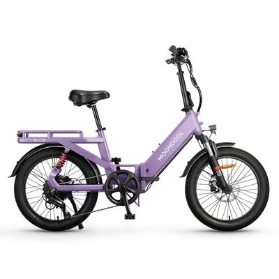 mooncool — POP Folding Electric Bike - Purple