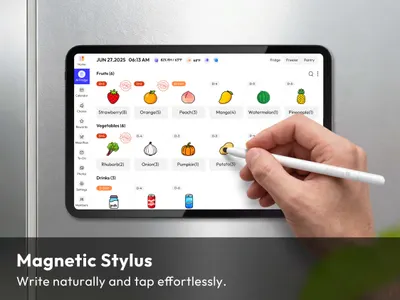 Everblog US — Everblog 13.4" FridgeCal™  AI Fridge Calendar - 13.4" FridgeCal™ + Dual Stylus