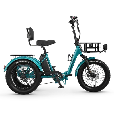 mooncool — TK2 PRO Electric Trike - Lake Blue