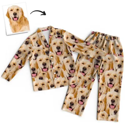 Giftlab — Custom Face Pajamas Dog Face Pajama Pet Memorial Gifts