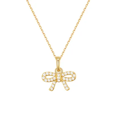 Hey Happiness — Splendor Pendant Necklace 9K Gold - Gold / Pendant with Necklace