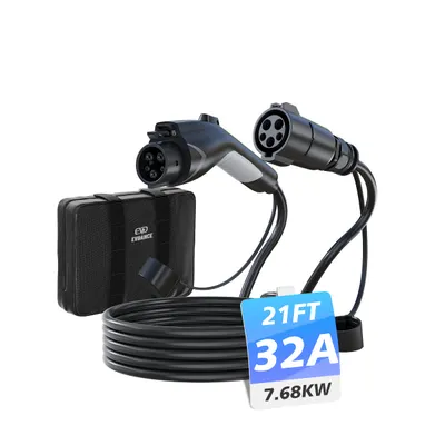 EVDANCE — EVDANCE J1772 EV Extension Cord 32A 21/40FT - 21FT