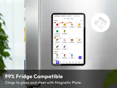 Everblog US — Everblog 13.4" FridgeCal™  AI Fridge Calendar - 13.4" FridgeCal™ + Magnetic Plate